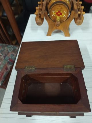 Cajón madera maciza 22x13cm