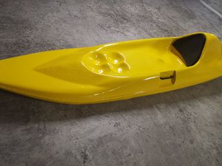 Kayak fibra vidrio amarillo