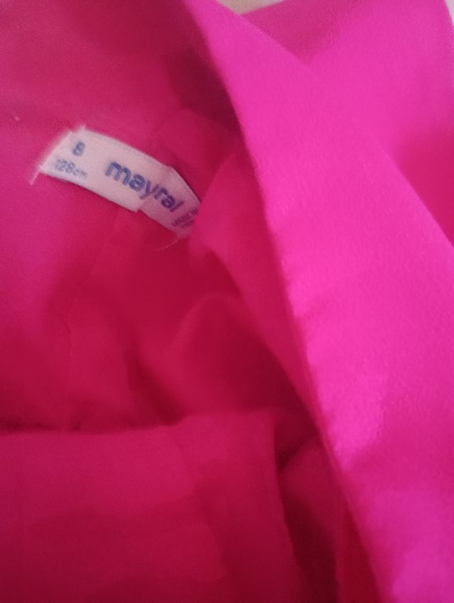 Mono niña mayoral rosa