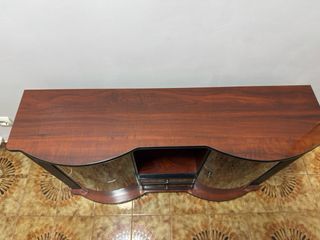 Vitrina madera negra - Mueble salón