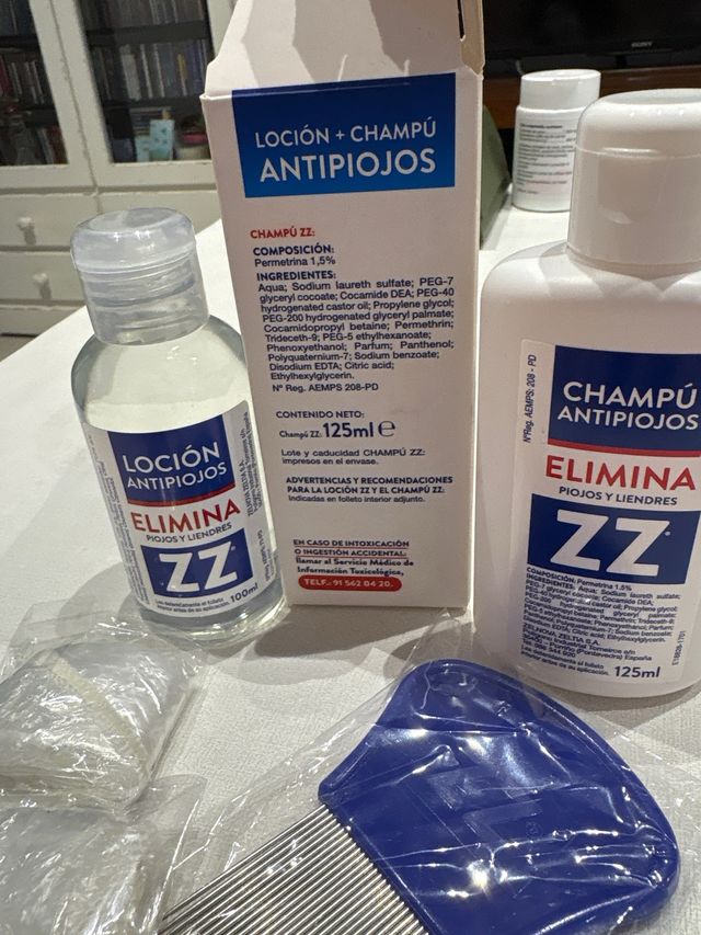 Loción y Champú Antipiojos ZZ