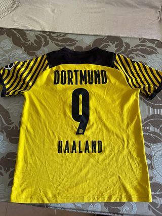 Camiseta Dortmund Haaland 21-22. 13-14Y