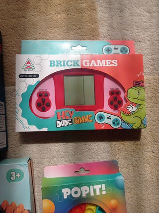 Lote de 4 juegos de mesa y una pelota/disco