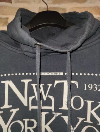 Felpa nera New York Kyo