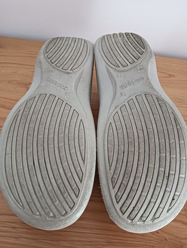 Zapatos seguridad blancos