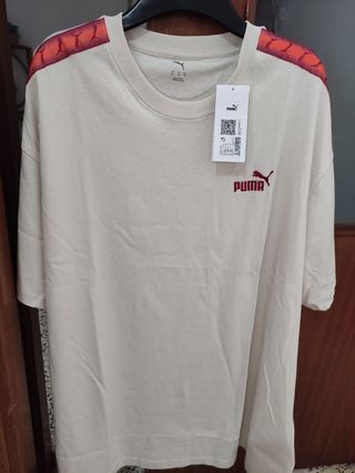 Camiseta nueva Puma beige talla XL