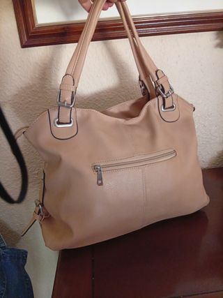 Bolso beige en perfecto estado 
