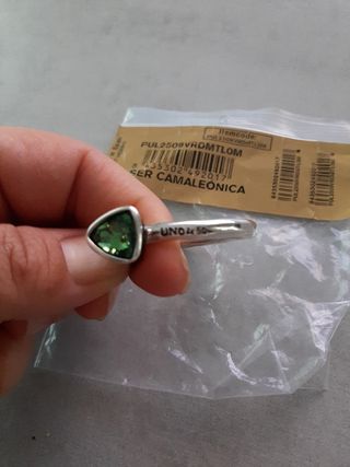 Pulsera Uno de 50 | Verde & Plata