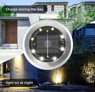 8 luci solari da giardino a LED