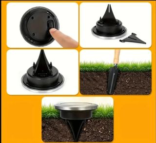 8 luci solari da giardino a LED