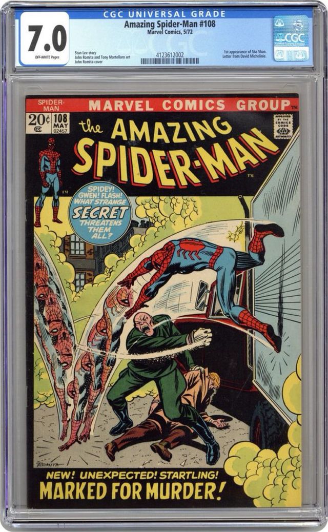 Amazing Spider-Man (1963 1st Series) 108 CGC 7.0