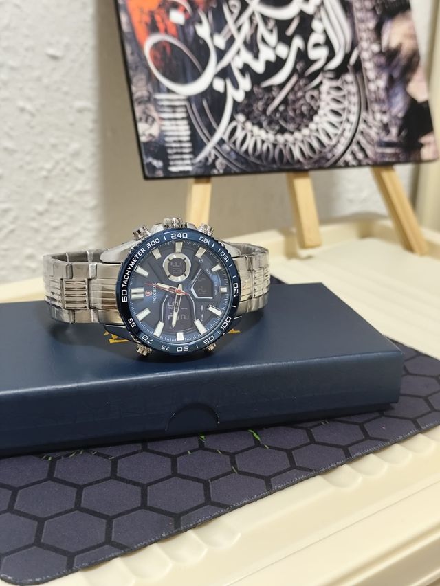 Reloj foxbox cronógrafo azul