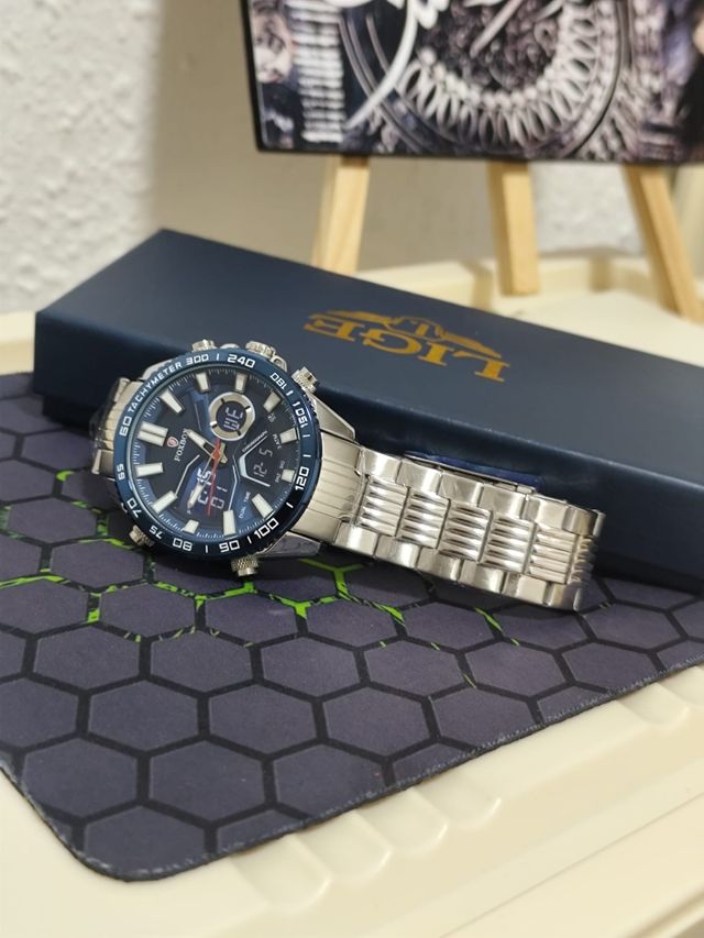 Reloj foxbox cronógrafo azul