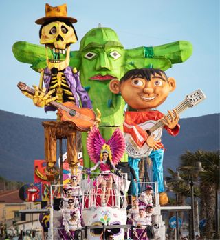 Carro allegorico Carnevale