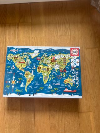Puzzle Educativo Mundial 200 piezas