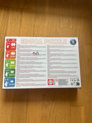 Puzzle Educativo Mundial 200 piezas