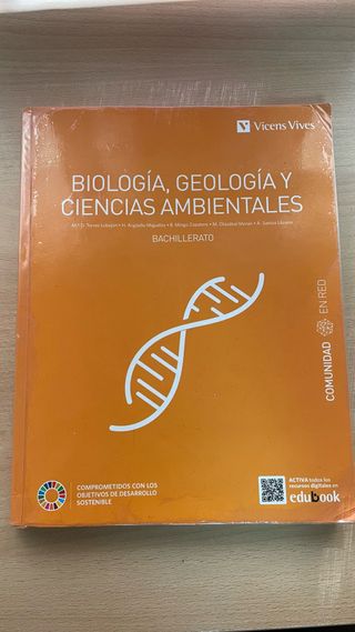 Libro de biología 1 bachillerato