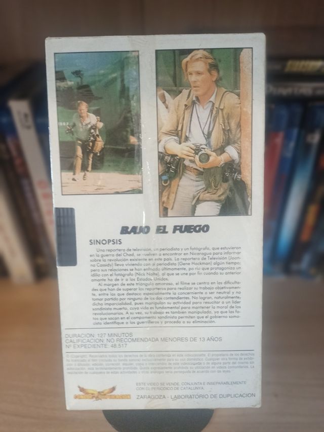 VHS Bajo el Fuego - Precintada.