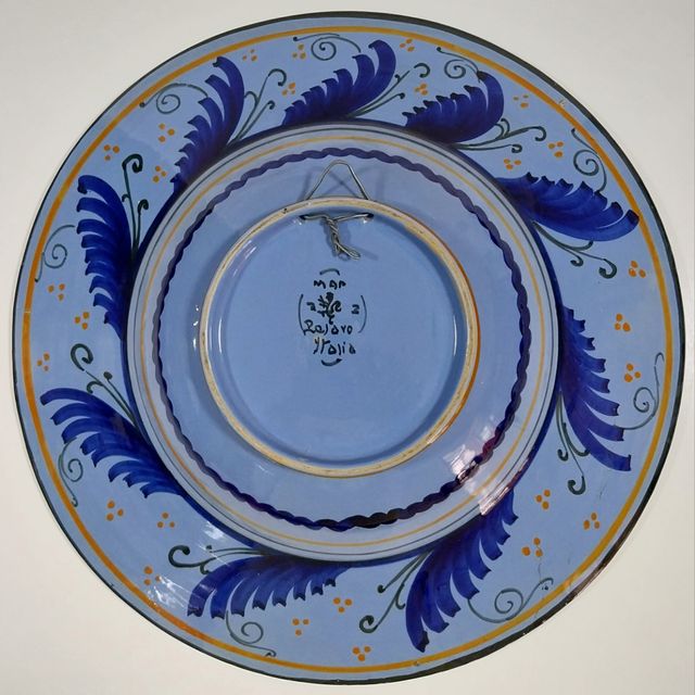 Piatto Ceramica Dipinto a Mano