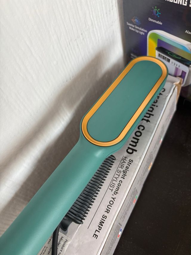 Peine plancha Your Simple - Verde azulado