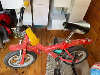 Bicicleta niñ@ 12" roja