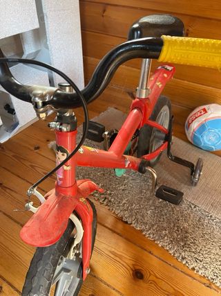 Bicicleta niñ@ 12" roja
