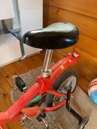 Bicicleta niñ@ 12" roja