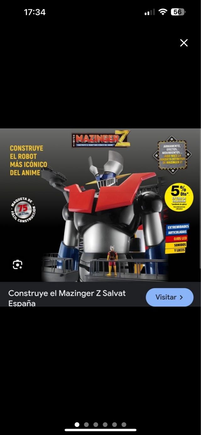 Mazinger Z Salvat: Robot Anime completa