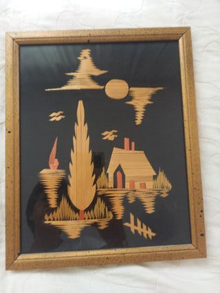Quadro Paglia Decorativo