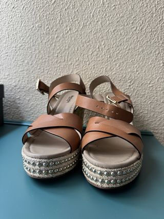 Sandalias de cuña Nero Giardini