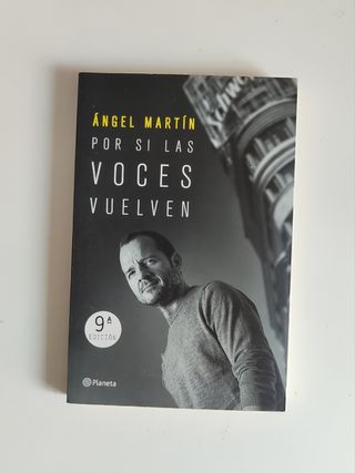 Libro "Por si las voces vuelven" - Ángel Martín 