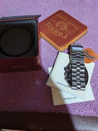 Reloj cronógrafo acero