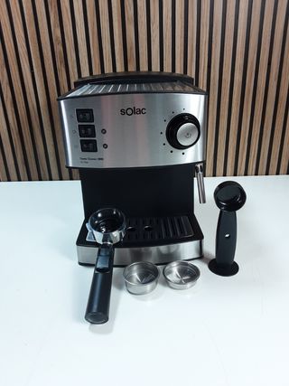 Cafetera espresso Acero Inox. 19 bar Solac CE4480