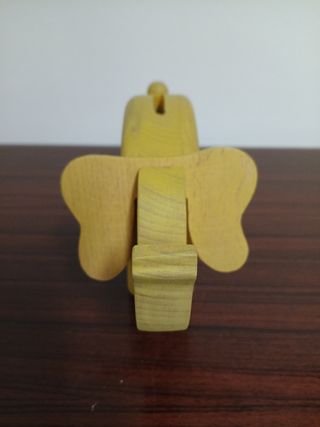 Salvadanaio Elefante in Legno