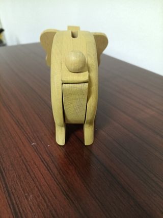 Salvadanaio Elefante in Legno