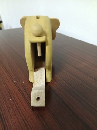 Salvadanaio Elefante in Legno