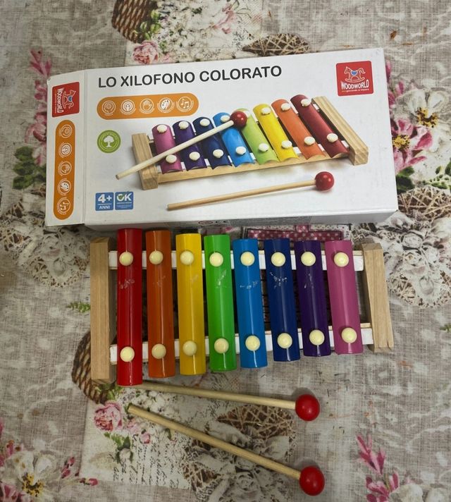 Xilofono colorato Woodworld