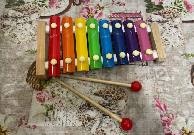 Xilofono colorato Woodworld