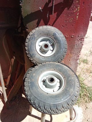4 Ruedas para carretilla