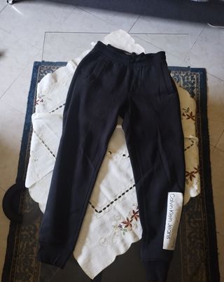 Pantalones chándal negro