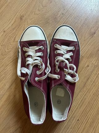 Zapatillas Converse rojas talla 41