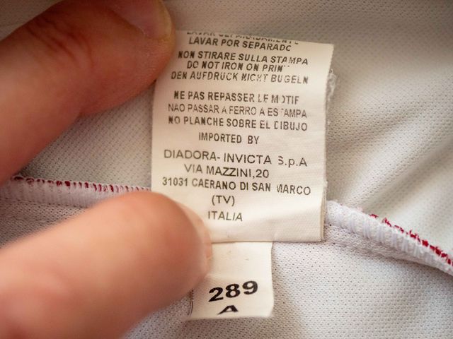 ORIGINAL AS ROMA 2006-07 #4 CAMISETA FUTBOL XXL