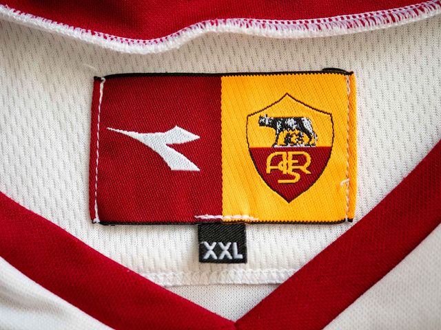 ORIGINAL AS ROMA 2006-07 #4 CAMISETA FUTBOL XXL