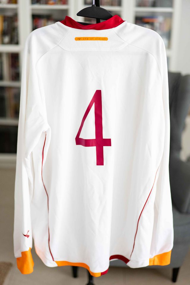 ORIGINAL AS ROMA 2006-07 #4 CAMISETA FUTBOL XXL