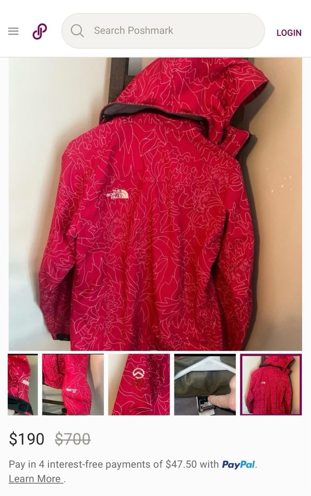 Chaqueta The North Face floral