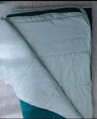 Edredón fino El Corte Inglés - turquesa