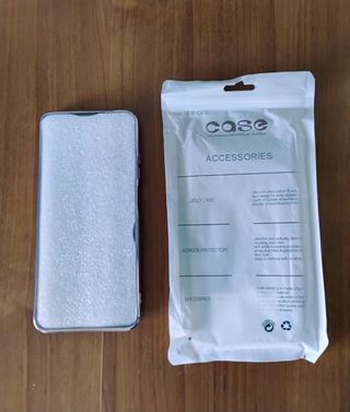 Cover Glitter rosa oro Motorola g34