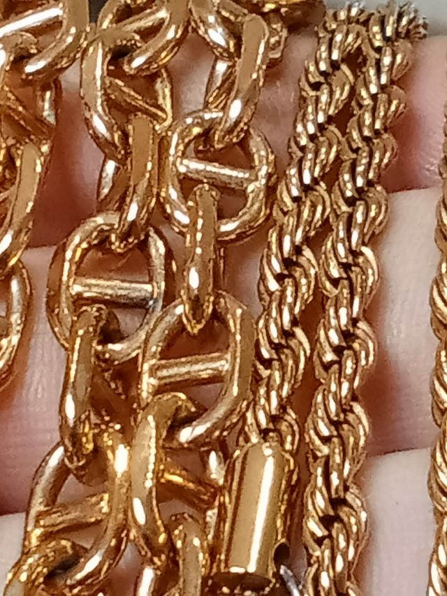 Catene in oro 14K/18K riempite —