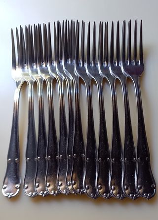 Cubiertos de acero inoxidable - 36 piezas