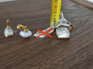 Set 3 miniature Swarovski